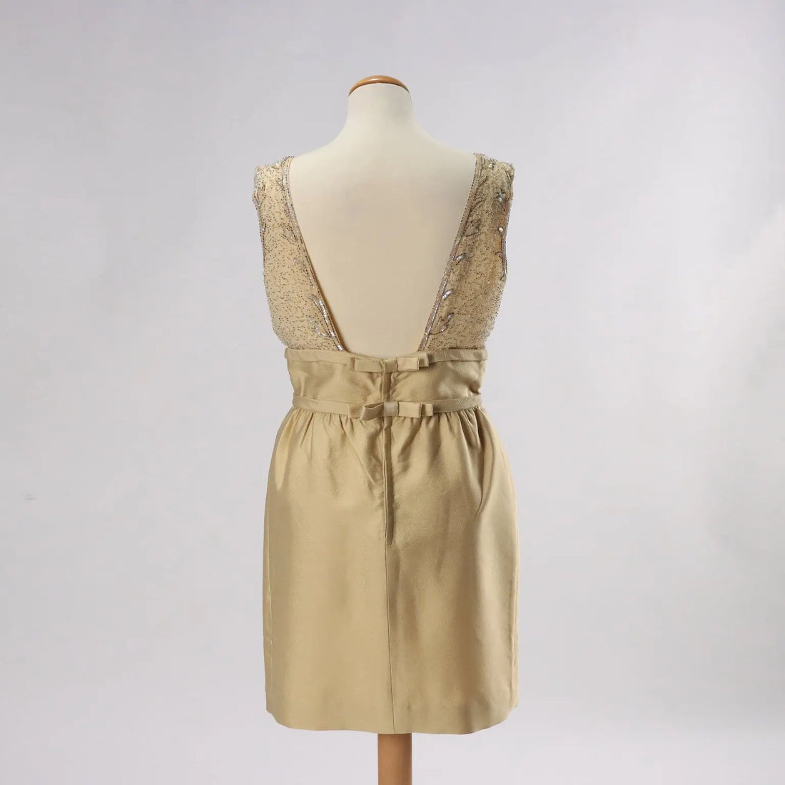 Vintage Cocktail Dress Silk Size 12 Italy 1940s-1950s - Size 12 | Clothing & House Linens | Vintage