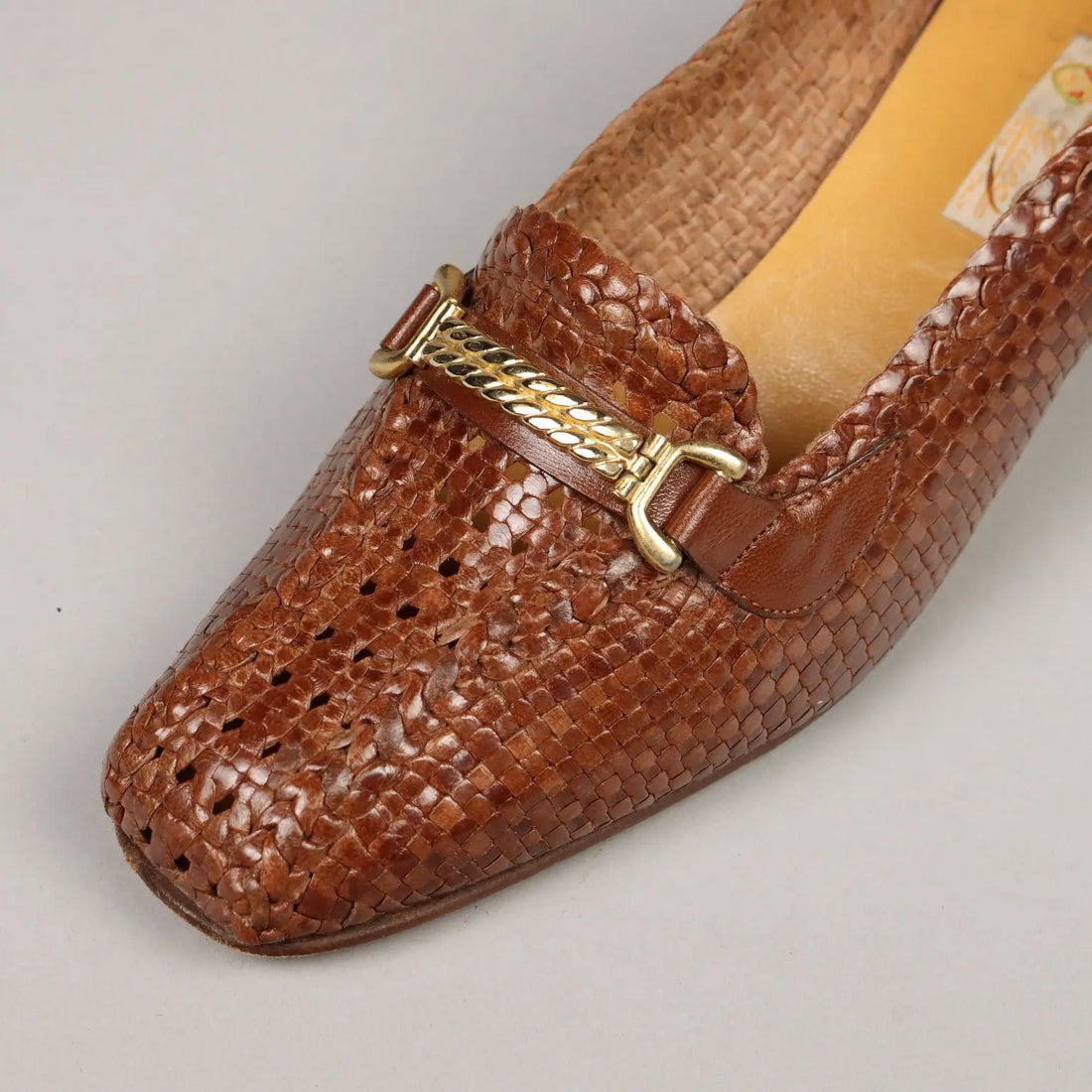 Gucci Shoes Woven Leather US Size N. 8 Italy - N. 6,5 | Clothing & House Linens | Vintage