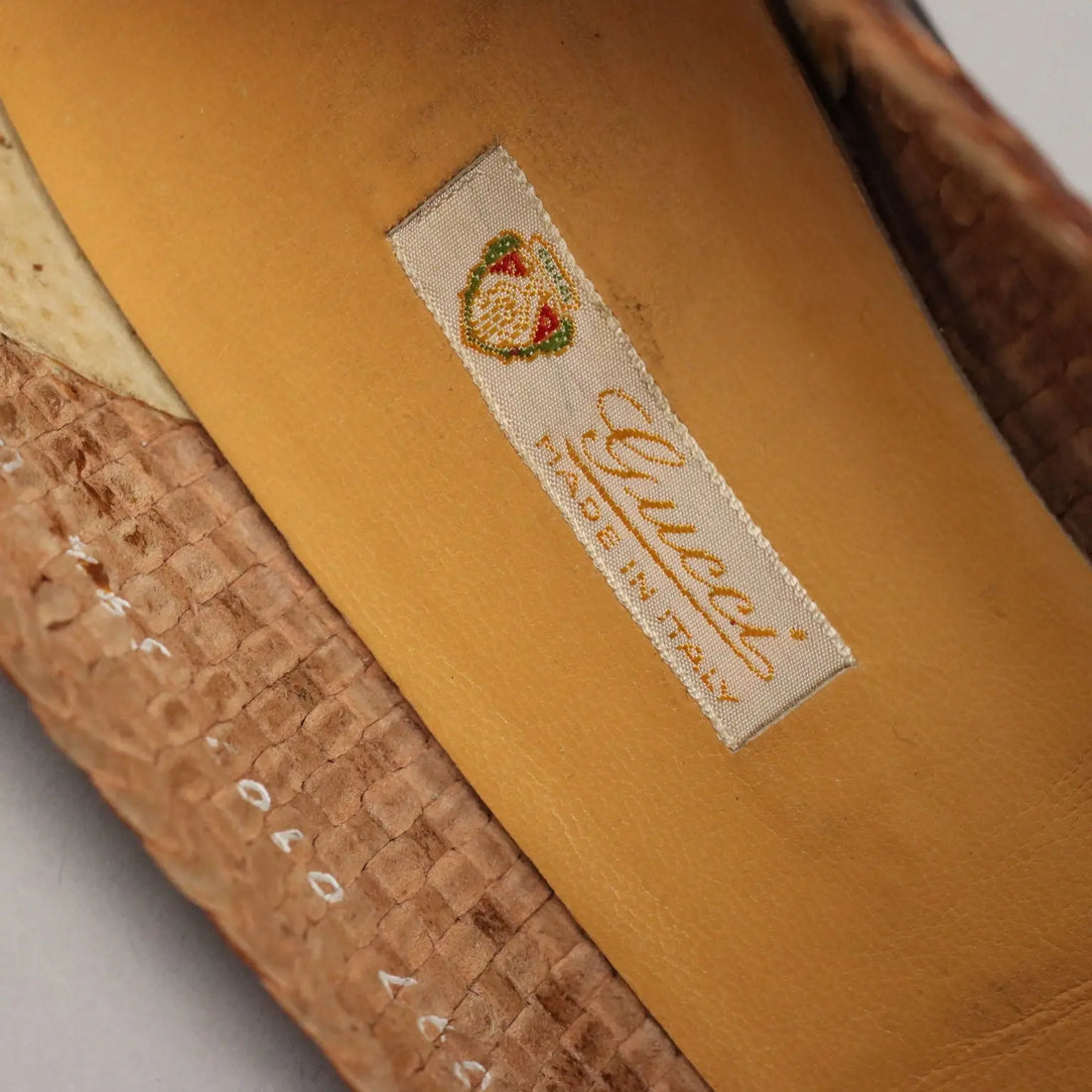 Gucci Shoes Woven Leather US Size N. 8 Italy - N. 6,5 | Clothing & House Linens | Vintage