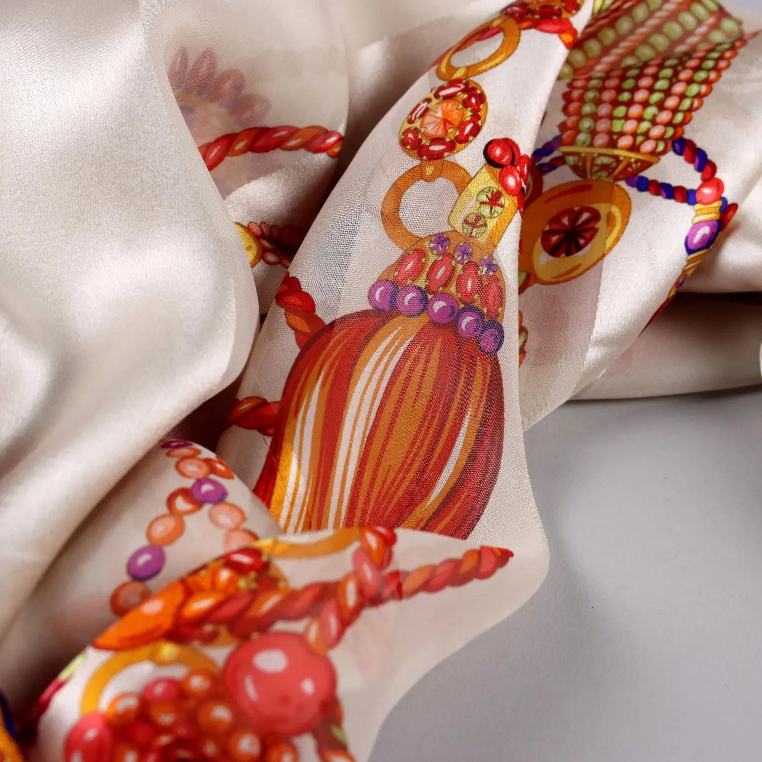Vintage Scarf Mila Schön Silk Voile Italy 1980s | Clothing & House Linens | Vintage