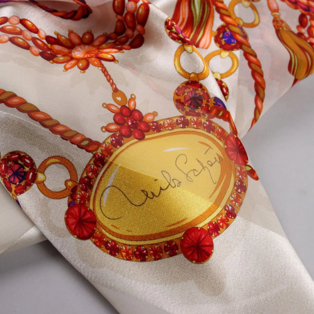 Vintage Scarf Mila Schön Silk Voile Italy 1980s | Clothing & House Linens | Vintage