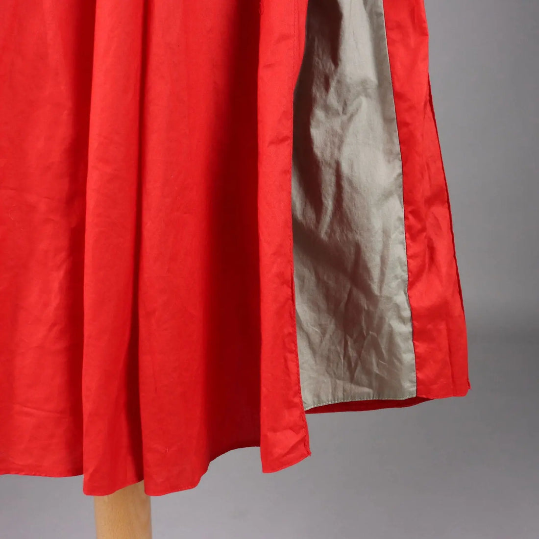 Vintage Red Cotton Dress Size 12/14 from the 1970s - Size 12/14 | Clothing & House Linens | Vintage