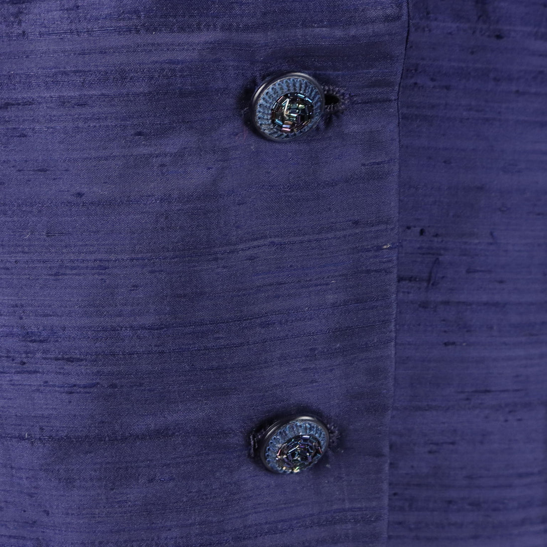 Vintage Blue Jacket Shantung Silk Size 18 1980s - Size 18 | Clothing & House Linens  Vintage