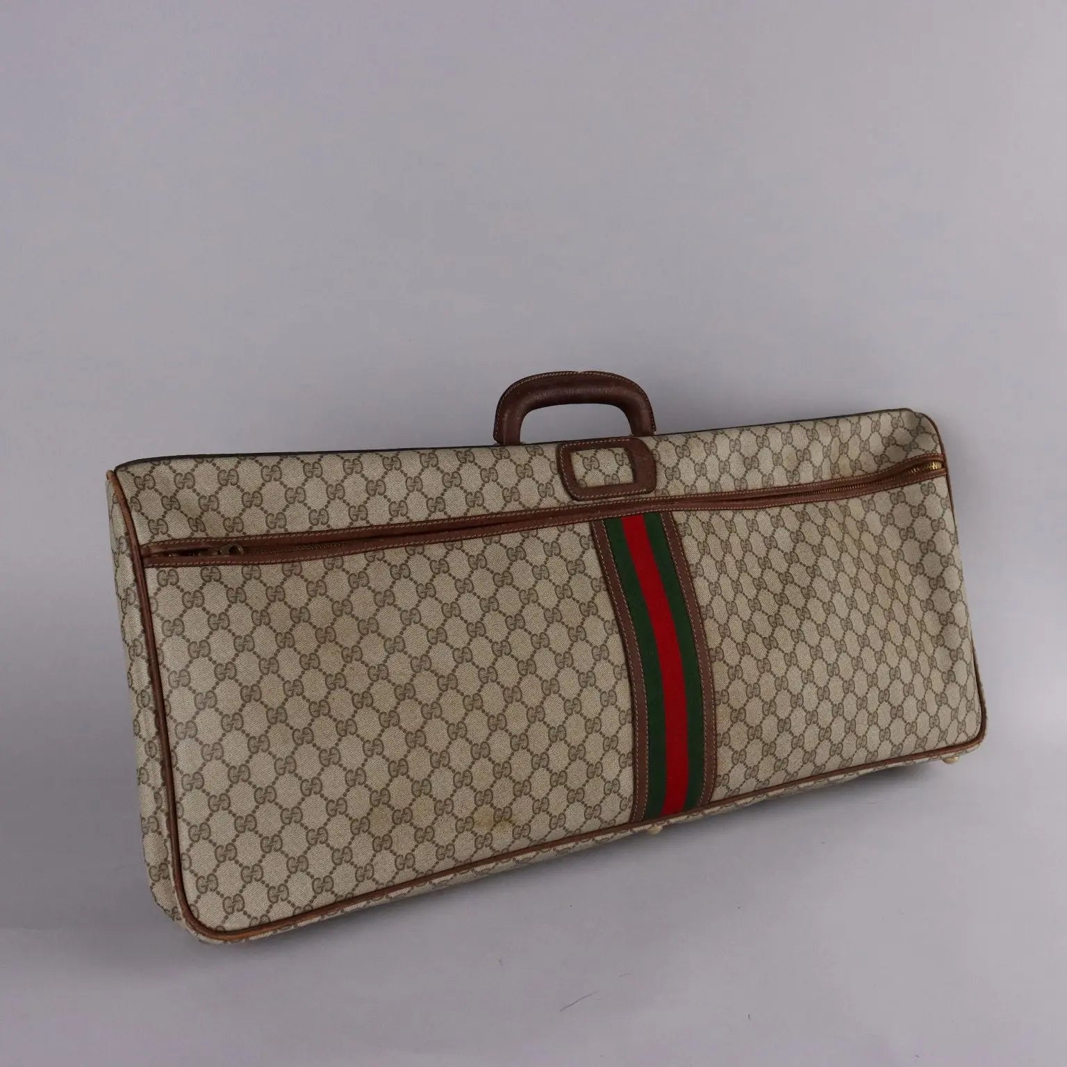 Vintage Gucci Boot Case Monogram Canvas Leather Collectable | Clothing & House Linens | Vintage