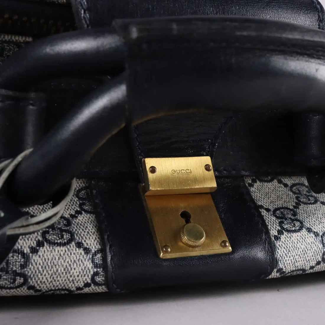 Vintage 1950s Gucci Suitcase Monogram Canvas Leather Collectable | Clothing & House Linens | Vintage