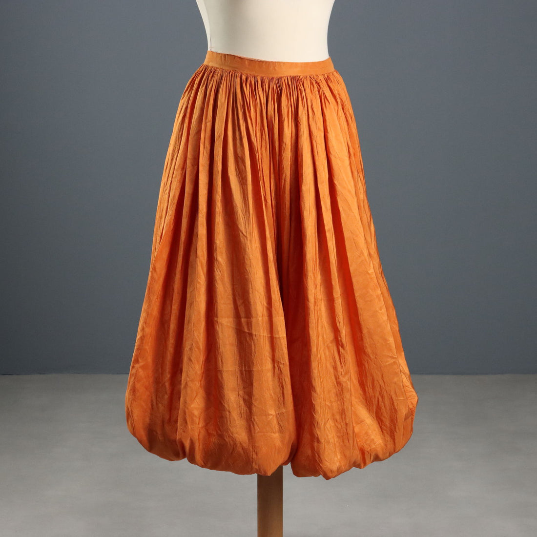 Vintage Biki Skirt Silk Taffeta UK Size 10/12 Italy 1950s