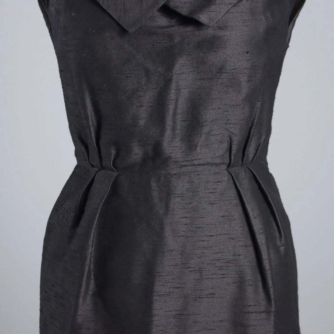 Biki Vintage Dress Silk Shantung UK Size 12 Italy 1950s - UK Size 12 | Clothing & House Linens | Vintage
