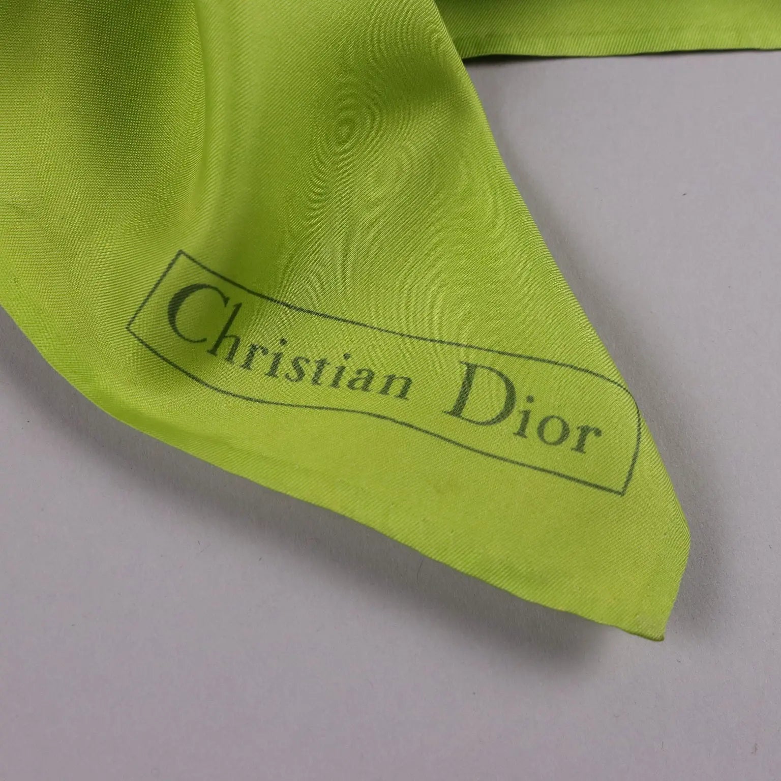 Vintage Scarf Christian Dior Silk Flower Decorations France | Clothing & House Linens | Vintage