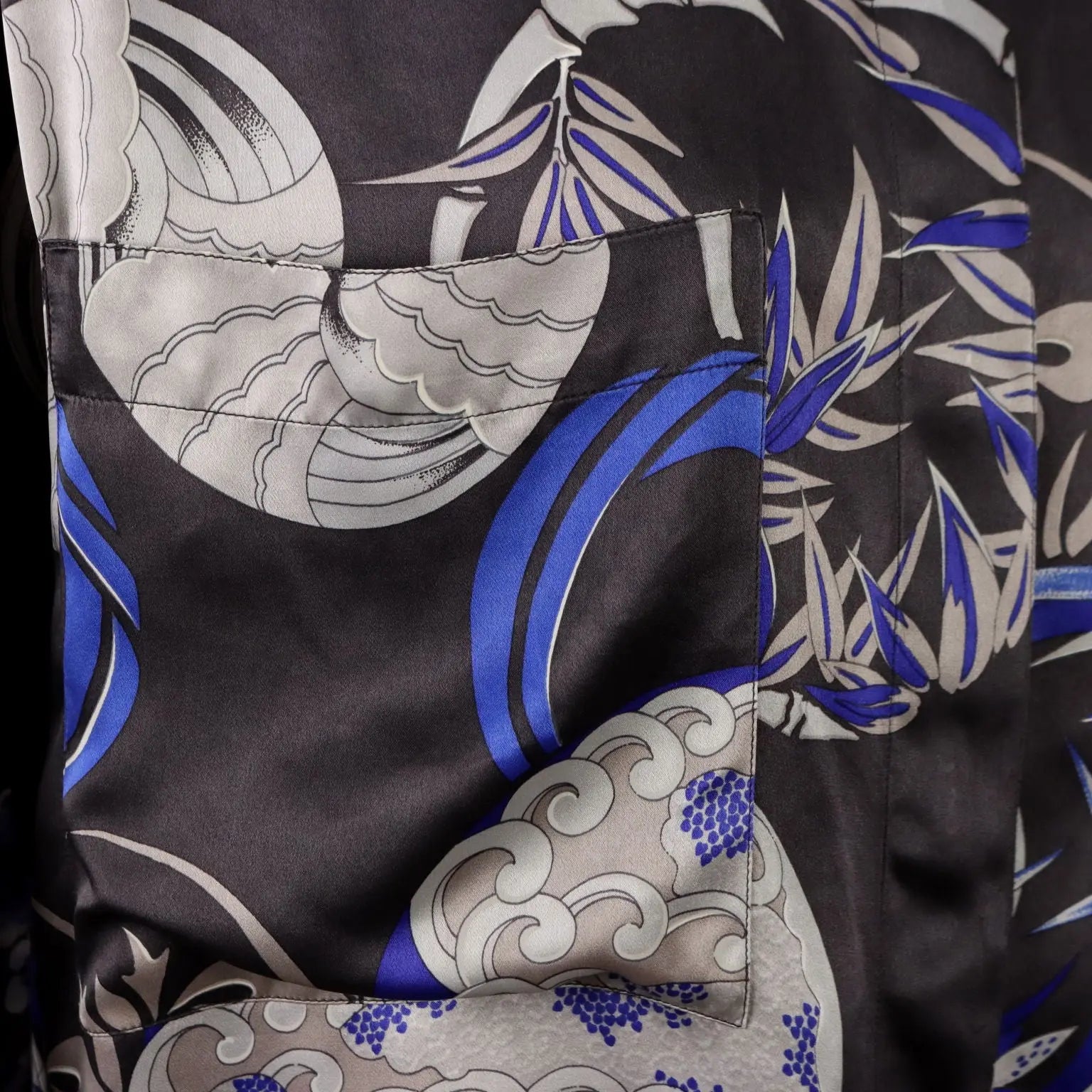 Vintage 1980s Shirt by Basile Silk UK Size 14 Italy - UK Size 14 | Clothing & House Linens | Vintage