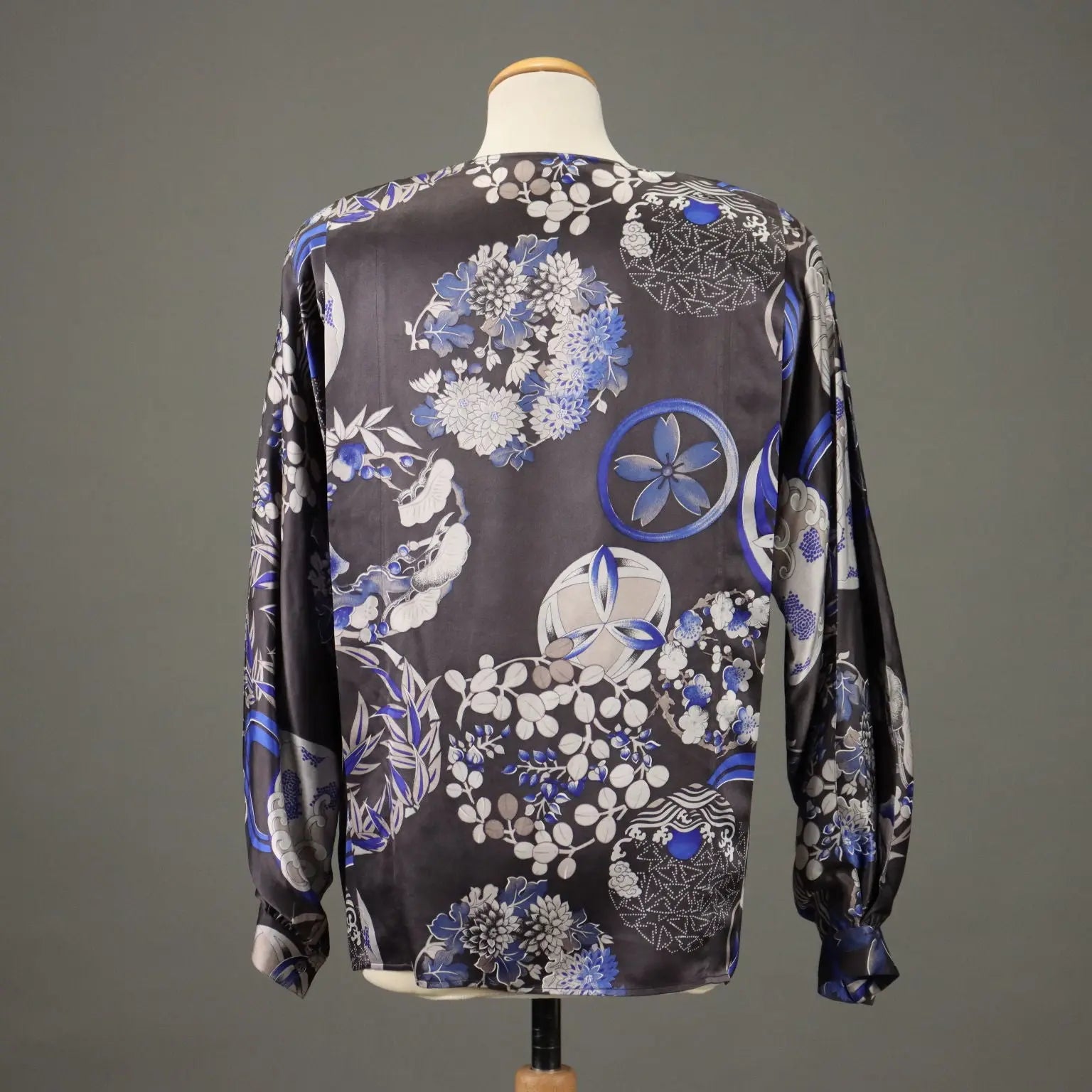 Vintage 1980s Shirt by Basile Silk UK Size 14 Italy - UK Size 14 | Clothing & House Linens | Vintage