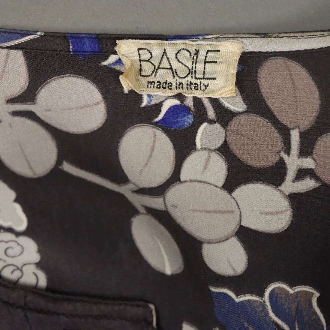Vintage 1980s Shirt by Basile Silk UK Size 14 Italy - UK Size 14 | Clothing & House Linens | Vintage