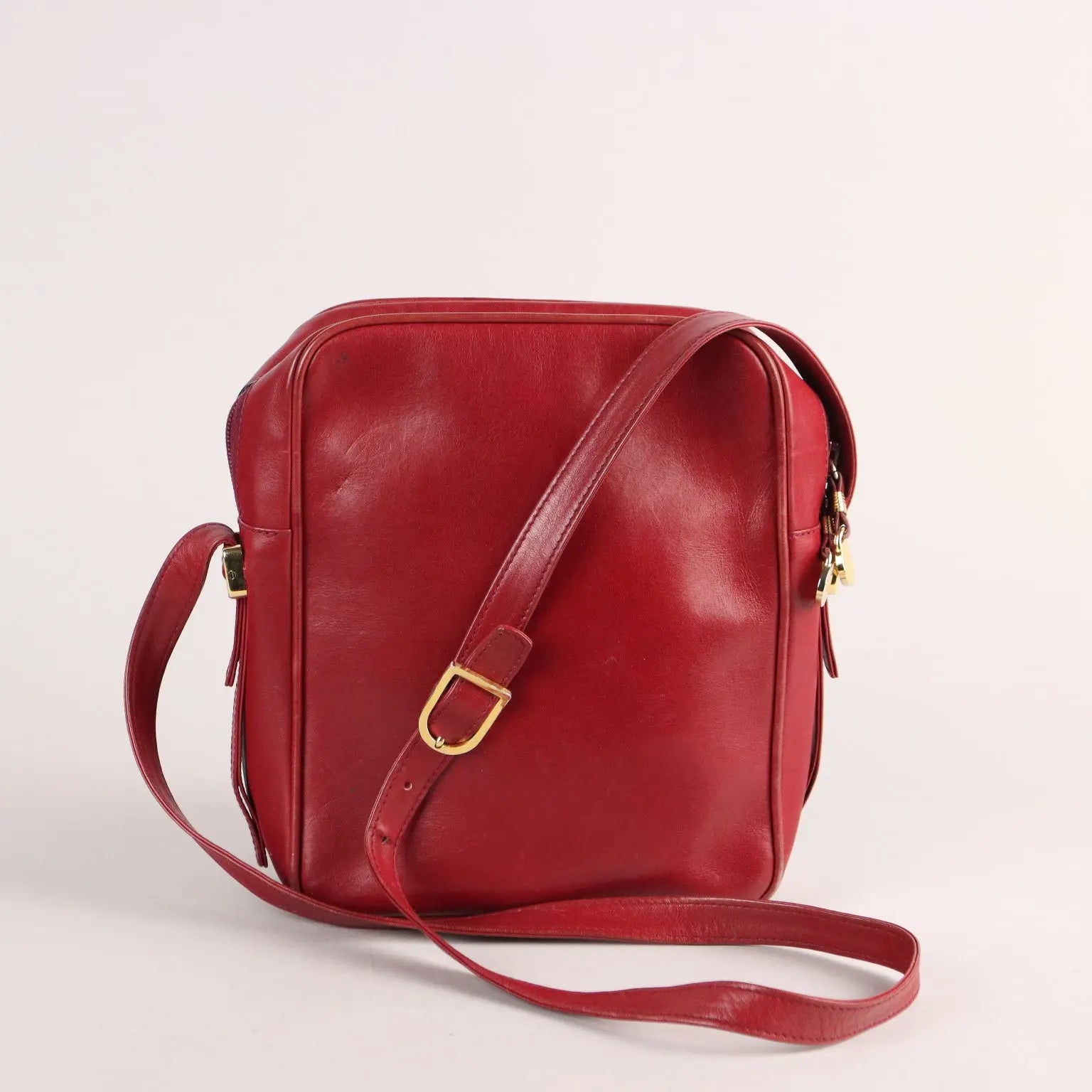 Vintage 1970s-80s Chloé Bag Burgundy Leather France | Clothing & House Linens | Vintage