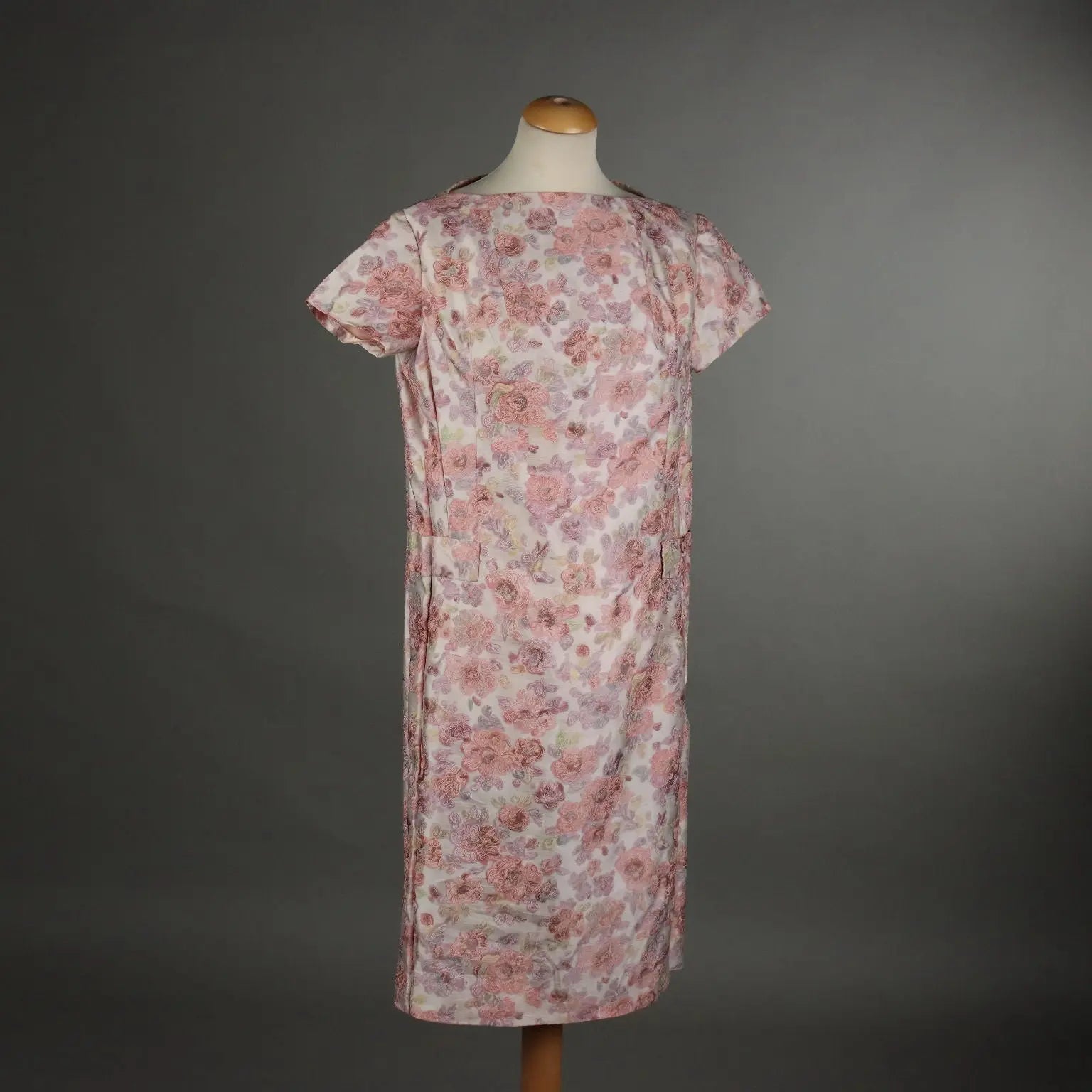 Vintage 1950s Dress with Hat and Belt Silk UK Size 10 - UK Size 10 | Clothing & House Linens | Vintage