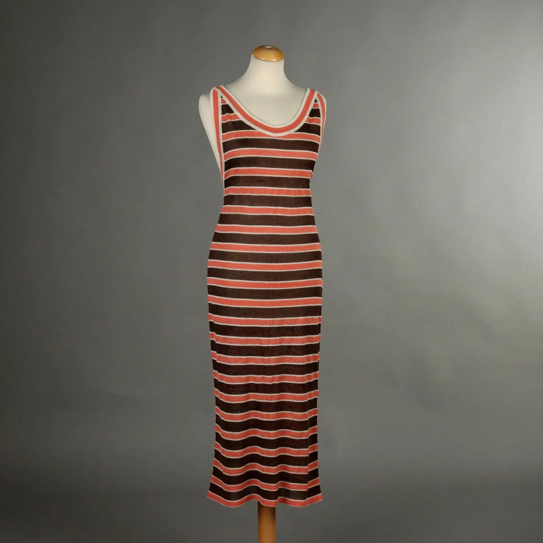 Emilio Pucci Vintage Dress Striped Viscosa UK Size 12 1960s-1970s - UK Size 12 | Clothing & House Linens | Vintage