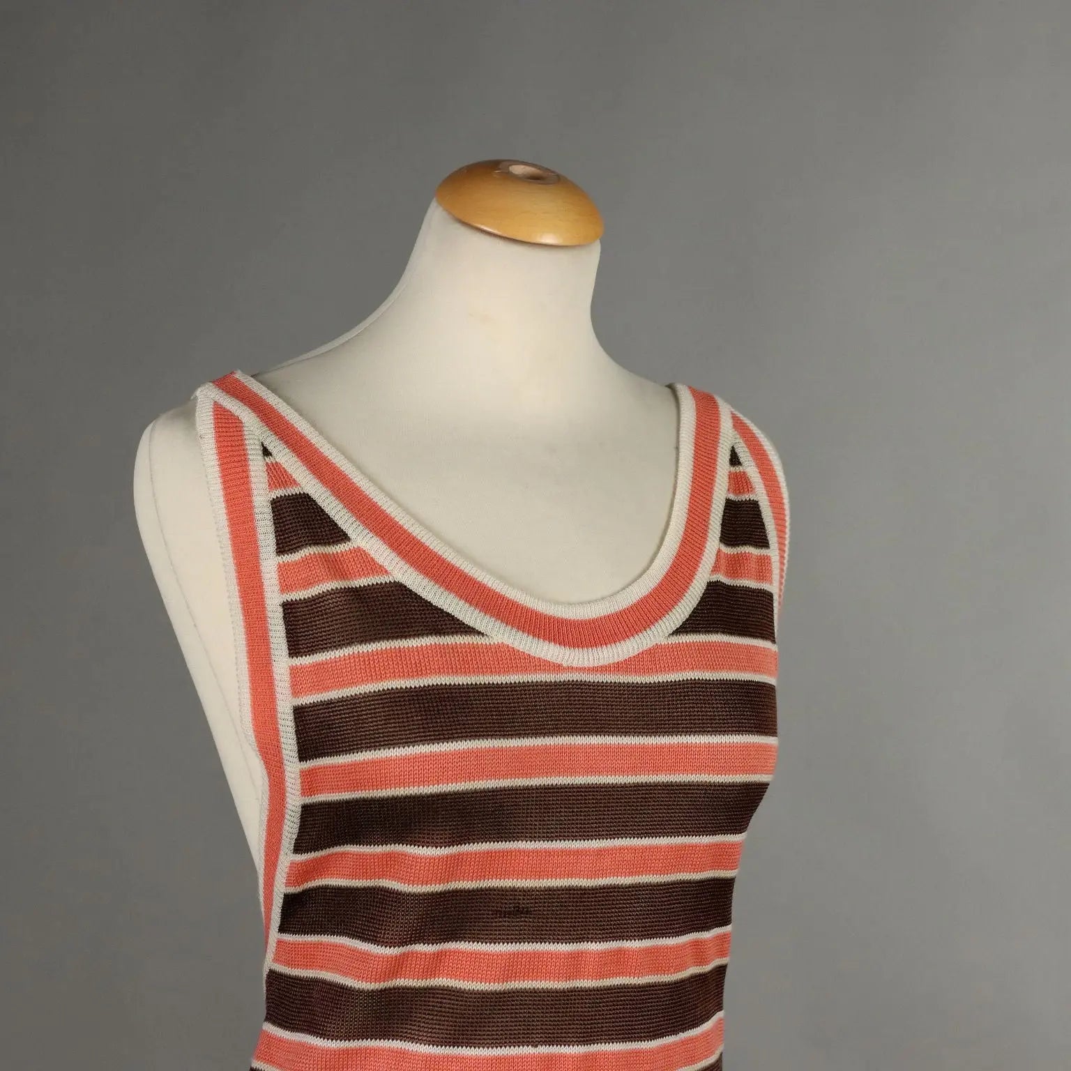 Emilio Pucci Vintage Dress Striped Viscosa UK Size 12 1960s-1970s - UK Size 12 | Clothing & House Linens | Vintage