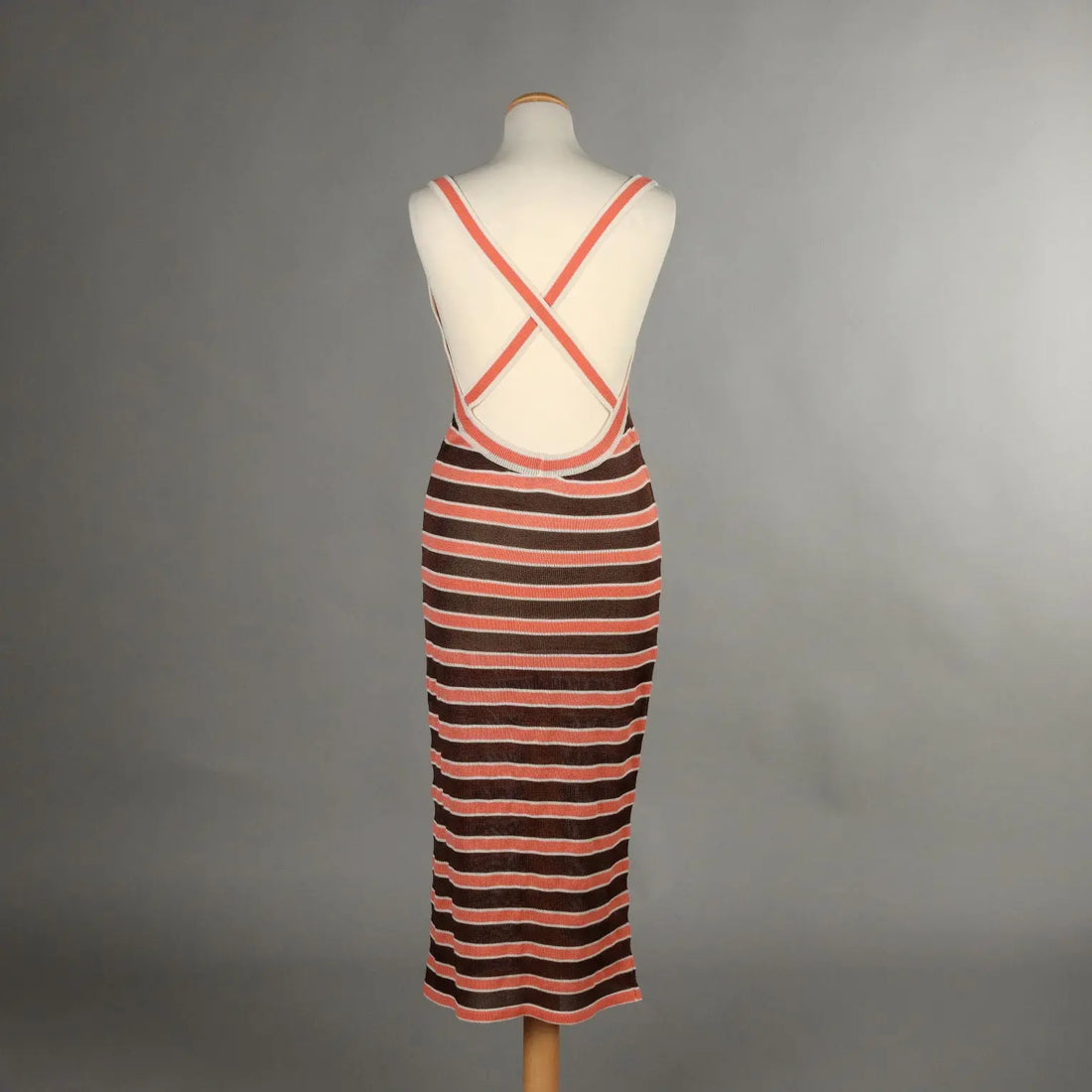 Emilio Pucci Vintage Dress Striped Viscosa UK Size 12 1960s-1970s - UK Size 12 | Clothing & House Linens | Vintage