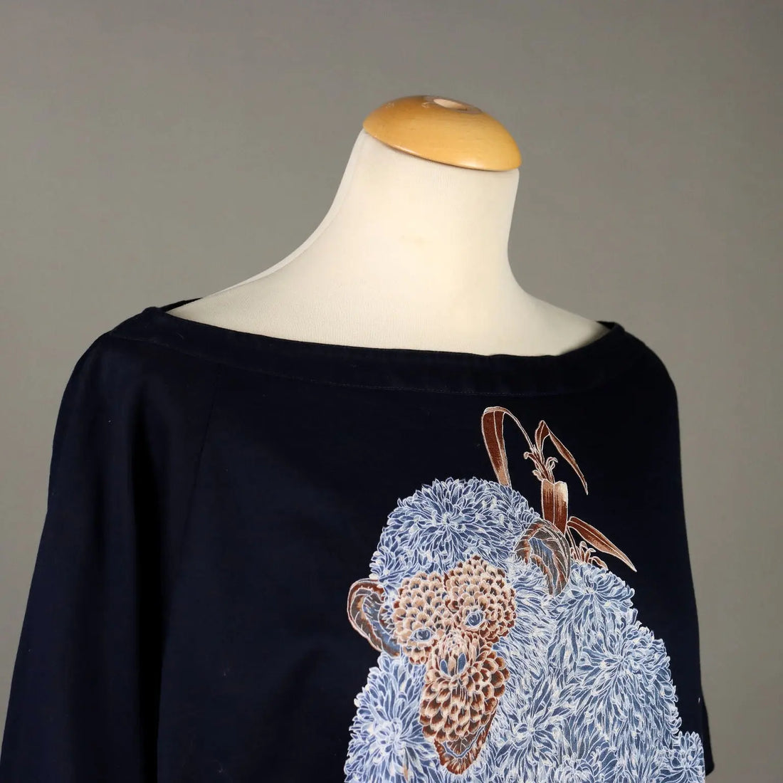 Ferragamo Vintage Dress Cotton UK Size 14 Italy 1980s-1990s - UK Size 14 | Clothing & House Linens | Vintage
