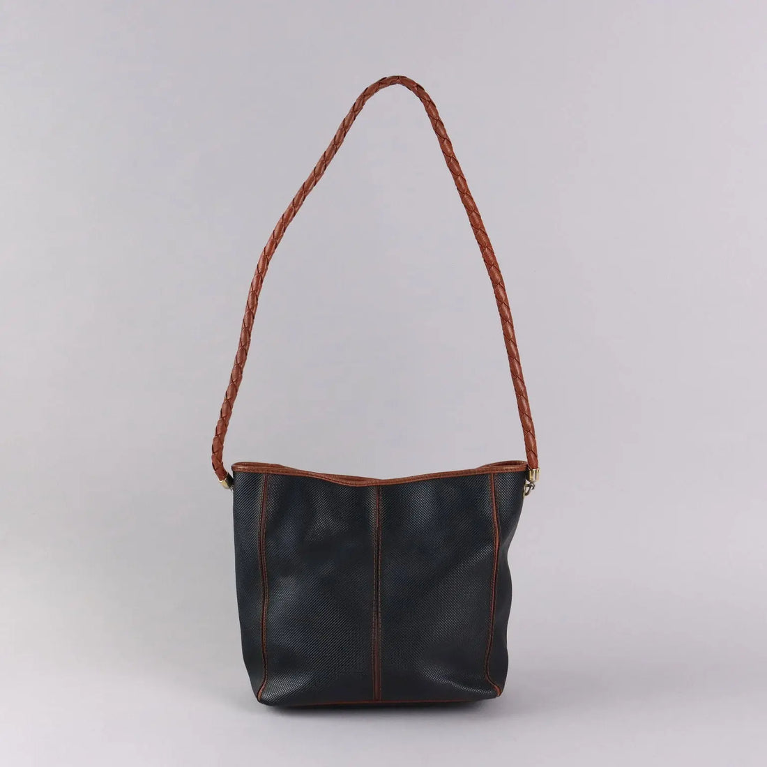 Vintage Bag Bottega Veneta Leather Fabric Italy 1980s-1990s | Clothing & House Linens | Vintage