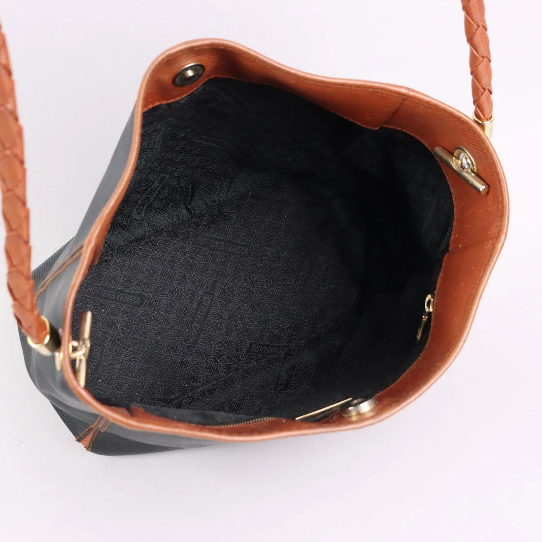 Vintage Bag Bottega Veneta Leather Fabric Italy 1980s-1990s | Clothing & House Linens | Vintage