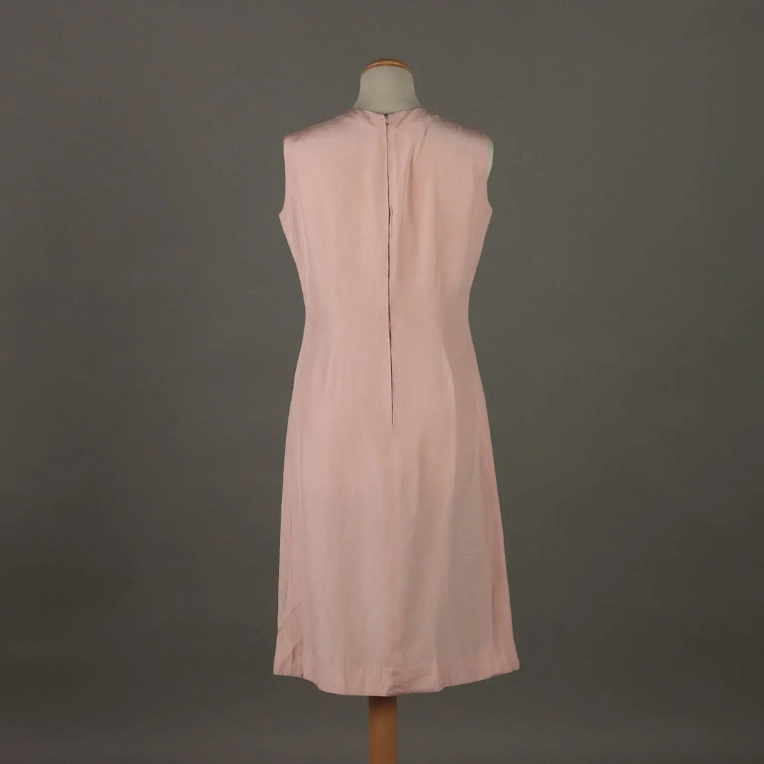 Pierre Cardin Dress Vintage Pink Silk UK Size 12 France 1960s - UK Size 12 | Clothing & House Linens | Vintage