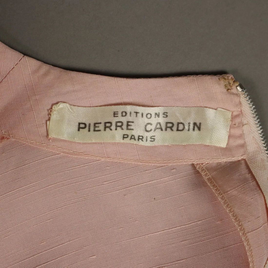 Pierre Cardin Dress Vintage Pink Silk UK Size 12 France 1960s - UK Size 12 | Clothing & House Linens | Vintage