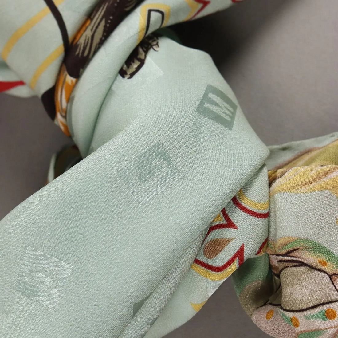 Vintage Scarf Jole Veneziani Pure Coloured Silk Italy 1970s | Clothing & House Linens | Vintage