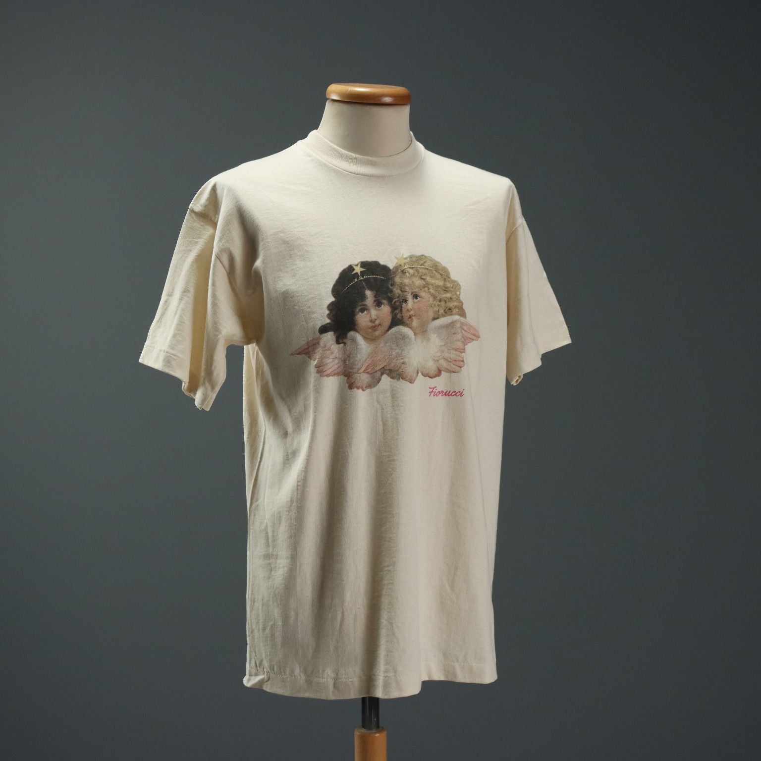 Vintage Fiorucci Shirt Cotton UK Size 14 Radio DJ 1995 - UK Size 14 | Clothing & House Linens  Vintage