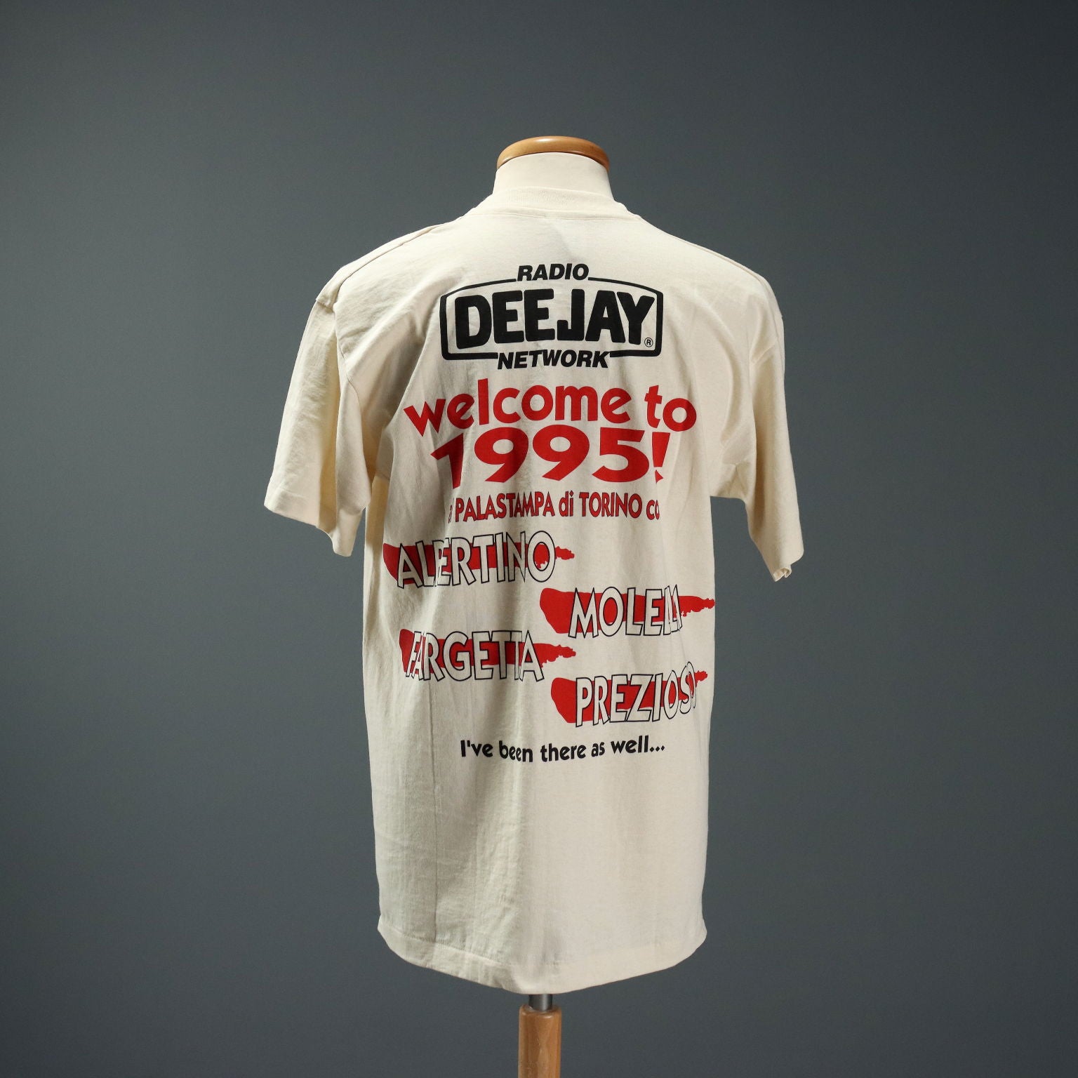 Vintage Fiorucci Shirt Cotton UK Size 14 Radio DJ 1995 - UK Size 14 | Clothing & House Linens  Vintage