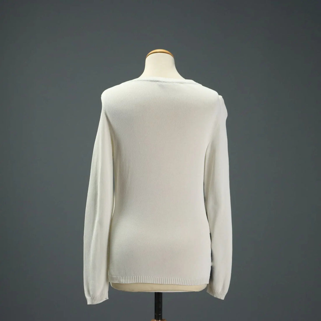 Vintage Ferragamo Jumper Cotton Rayon UK Size 12 Italy 1990s - UK Size 12 | Clothing & House Linens | Vintage
