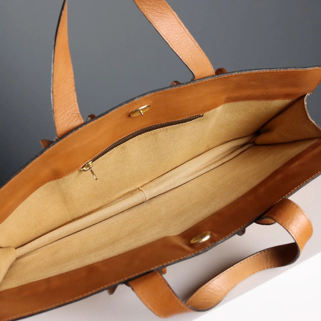 Vintage Handbag Leather Straw Wooden Details Italy 1950s | Clothing & House Linens | Vintage