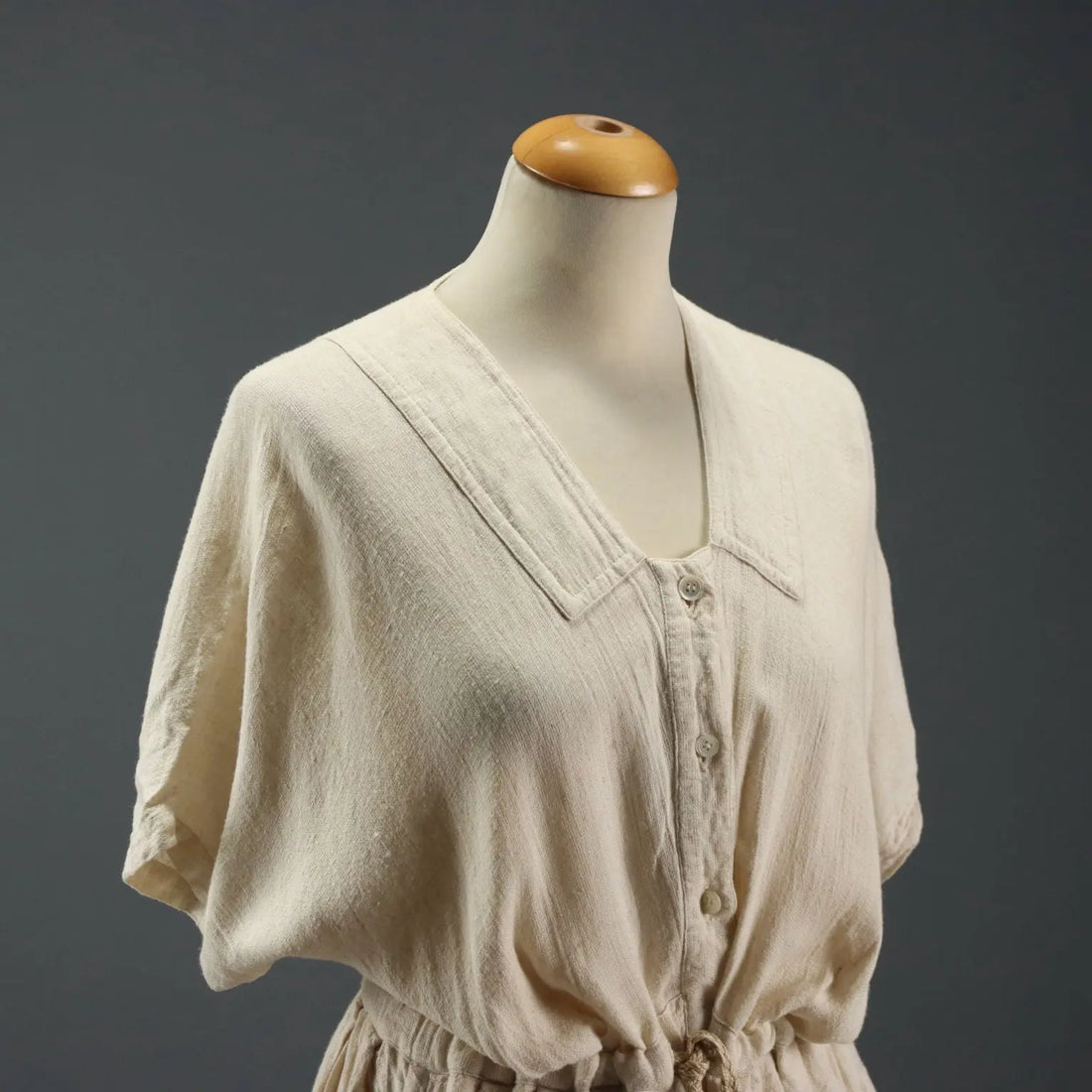 Vintage Dress Issey Miyake Rayon Fiber UK Size 12 Japan - UK Size 12 | Clothing & House Linens | Vintage
