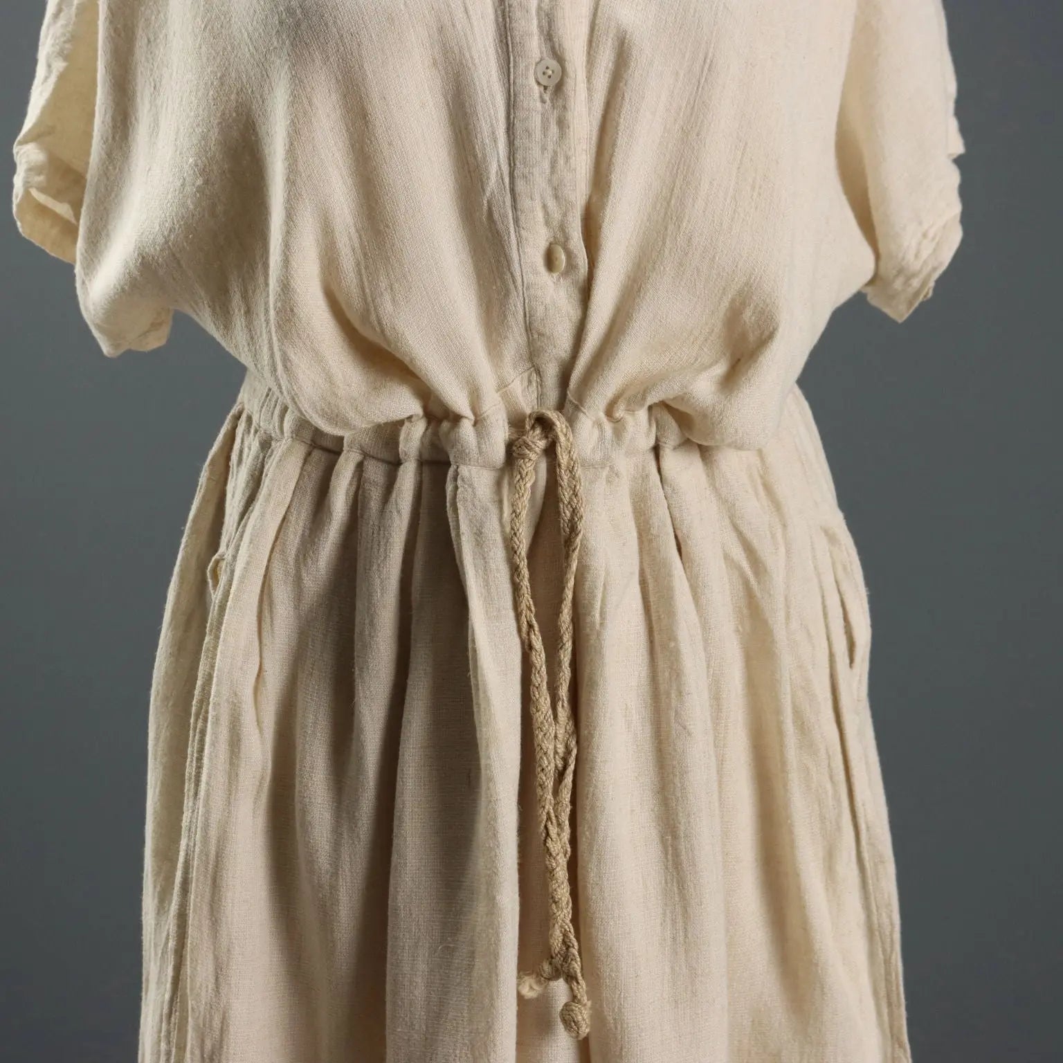 Vintage Dress Issey Miyake Rayon Fiber UK Size 12 Japan - UK Size 12 | Clothing & House Linens | Vintage
