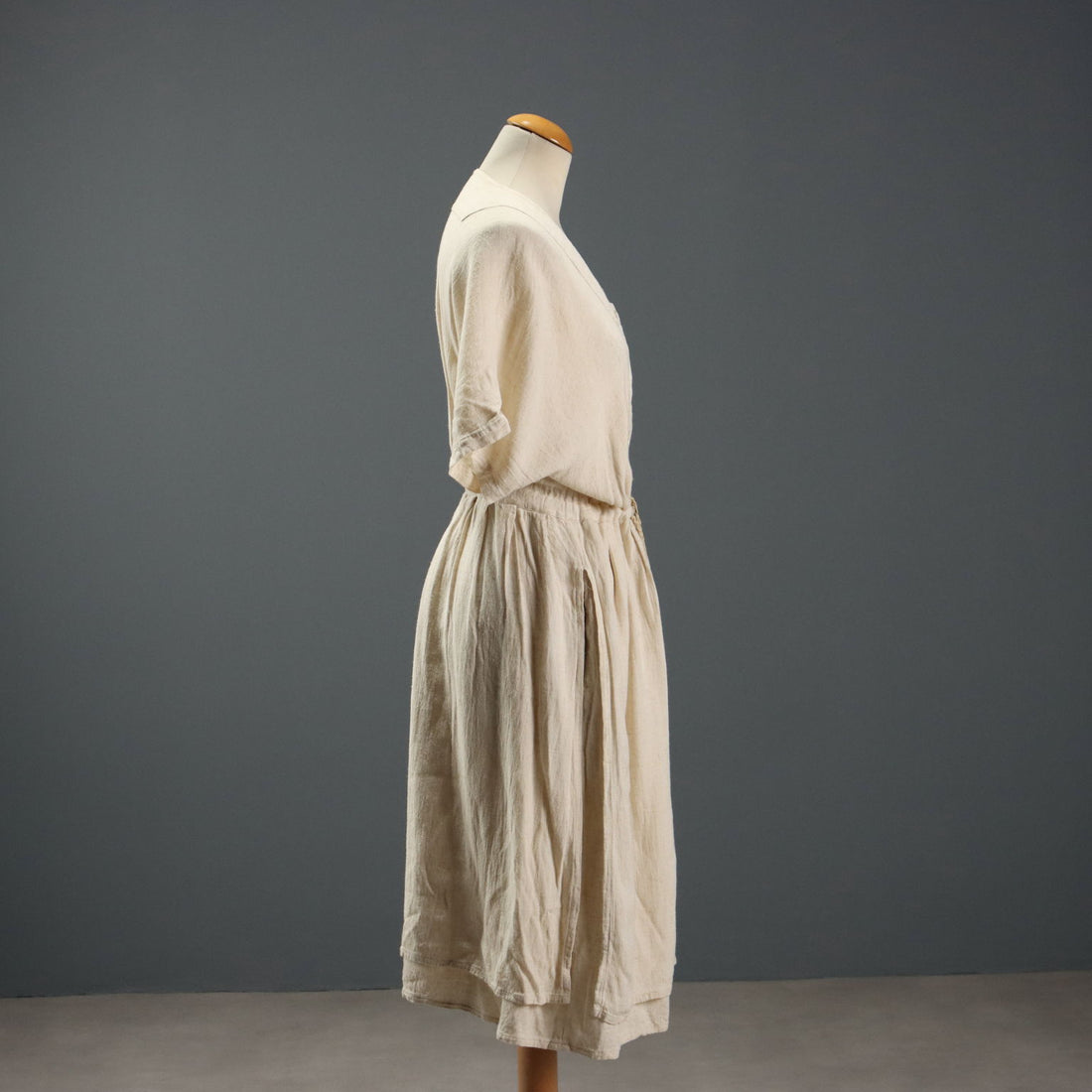 Vintage Dress Issey Miyake Rayon Fiber UK Size 12 Japan