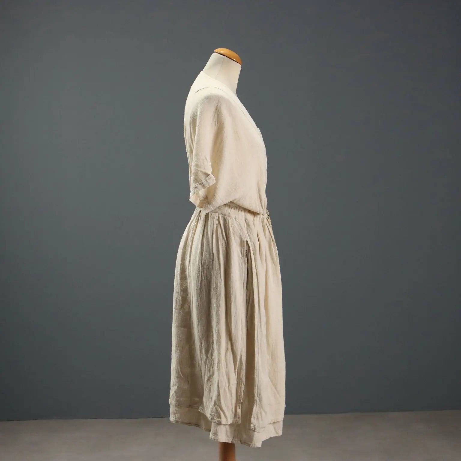 Vintage Dress Issey Miyake Rayon Fiber UK Size 12 Japan - UK Size 12 | Clothing & House Linens | Vintage