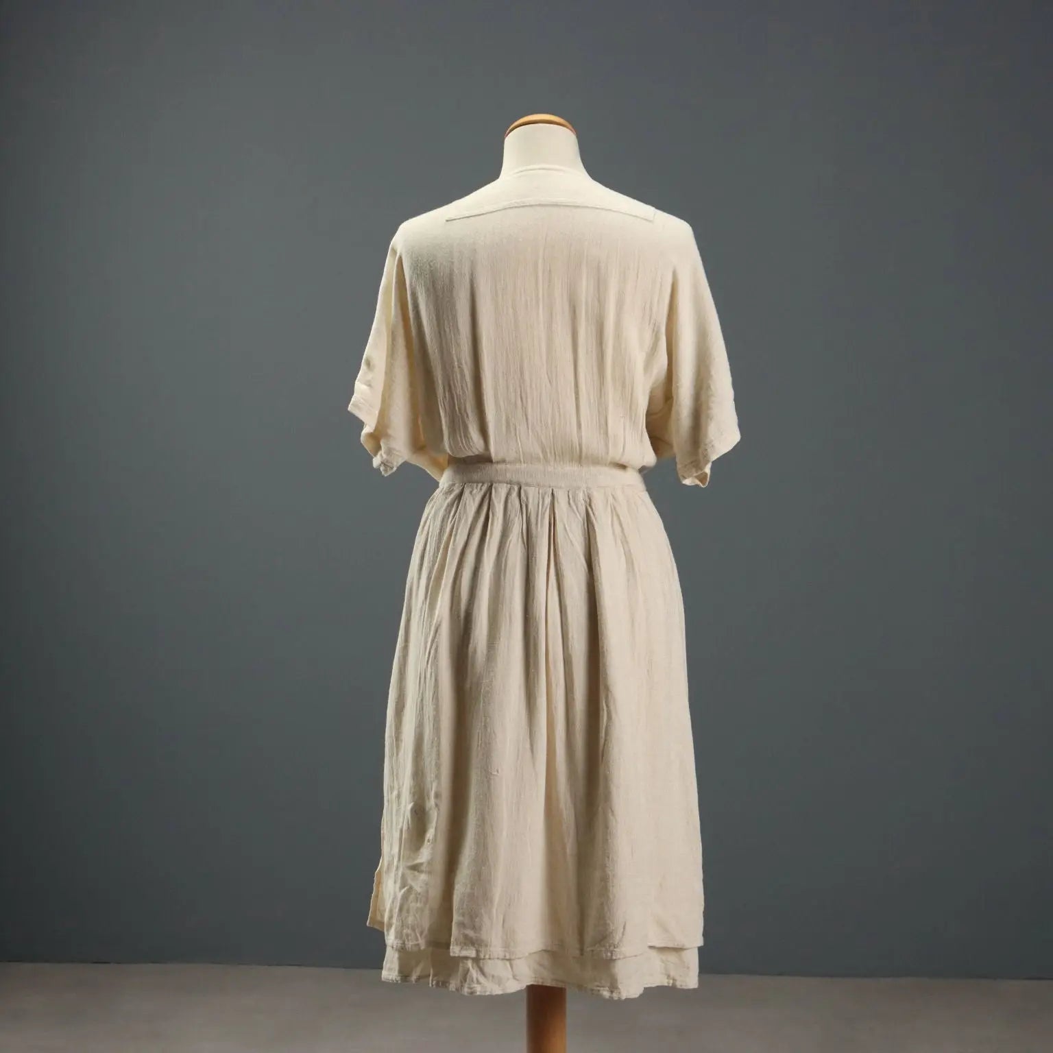 Vintage Dress Issey Miyake Rayon Fiber UK Size 12 Japan - UK Size 12 | Clothing & House Linens | Vintage