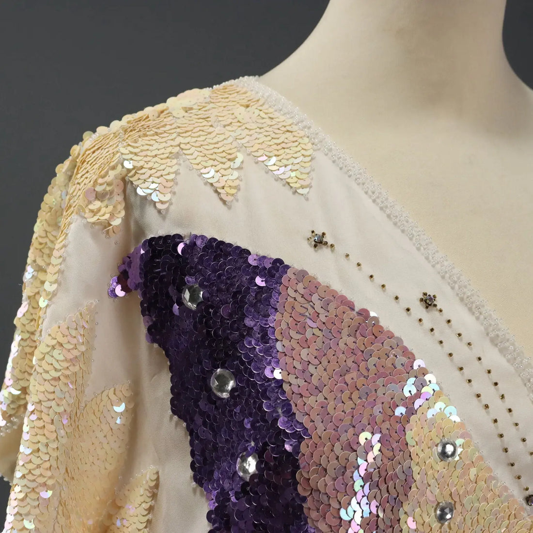 Vintage Shirt Lined Tulle Butterflies Unique Size Italy 1980s - Unique Size | Clothing & House Linens  Vintage