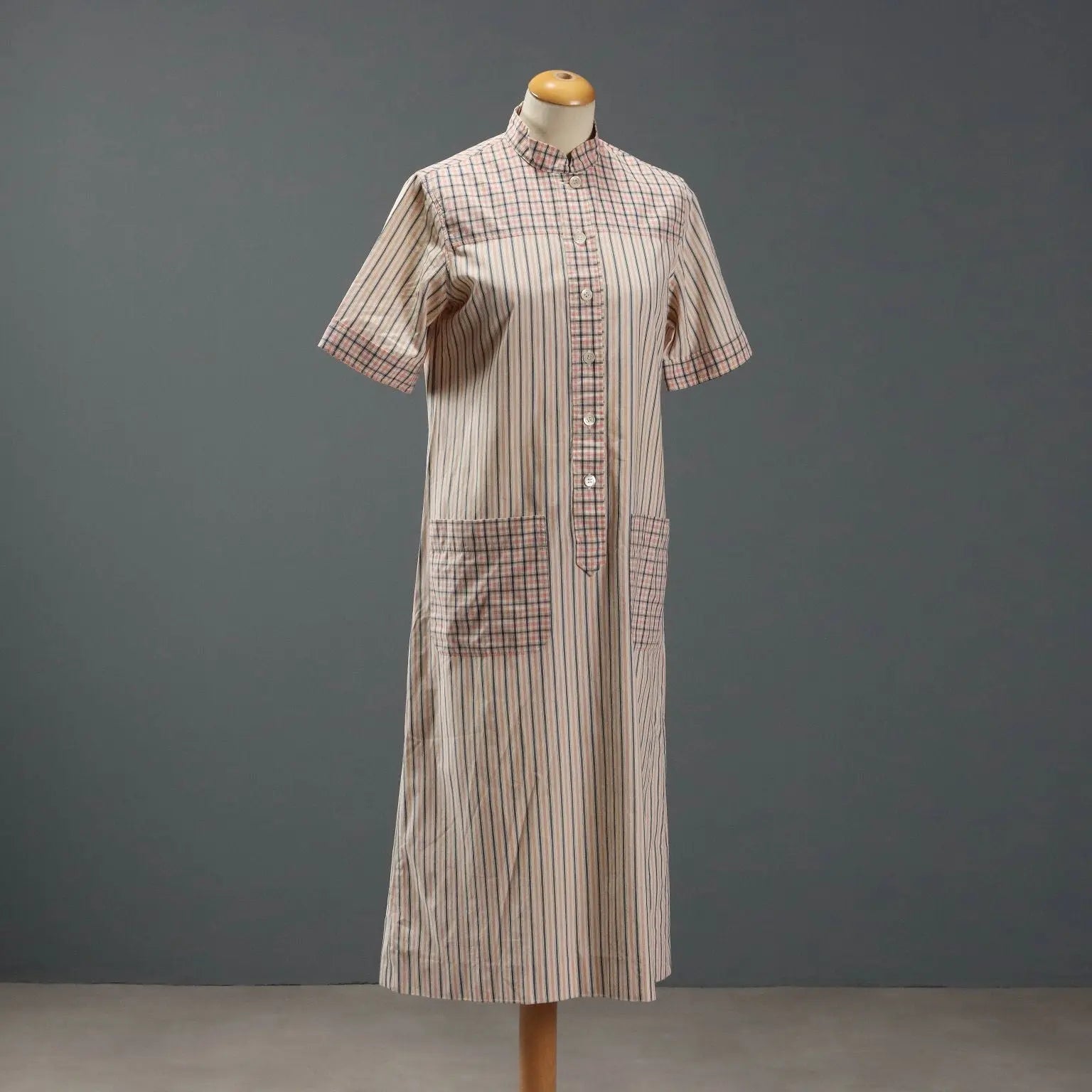 Celine Paris Chemisier Dress Vintage Cotton UK Size 12/14 1970s - UK Size 12/14 | Clothing & House Linens | Vintage
