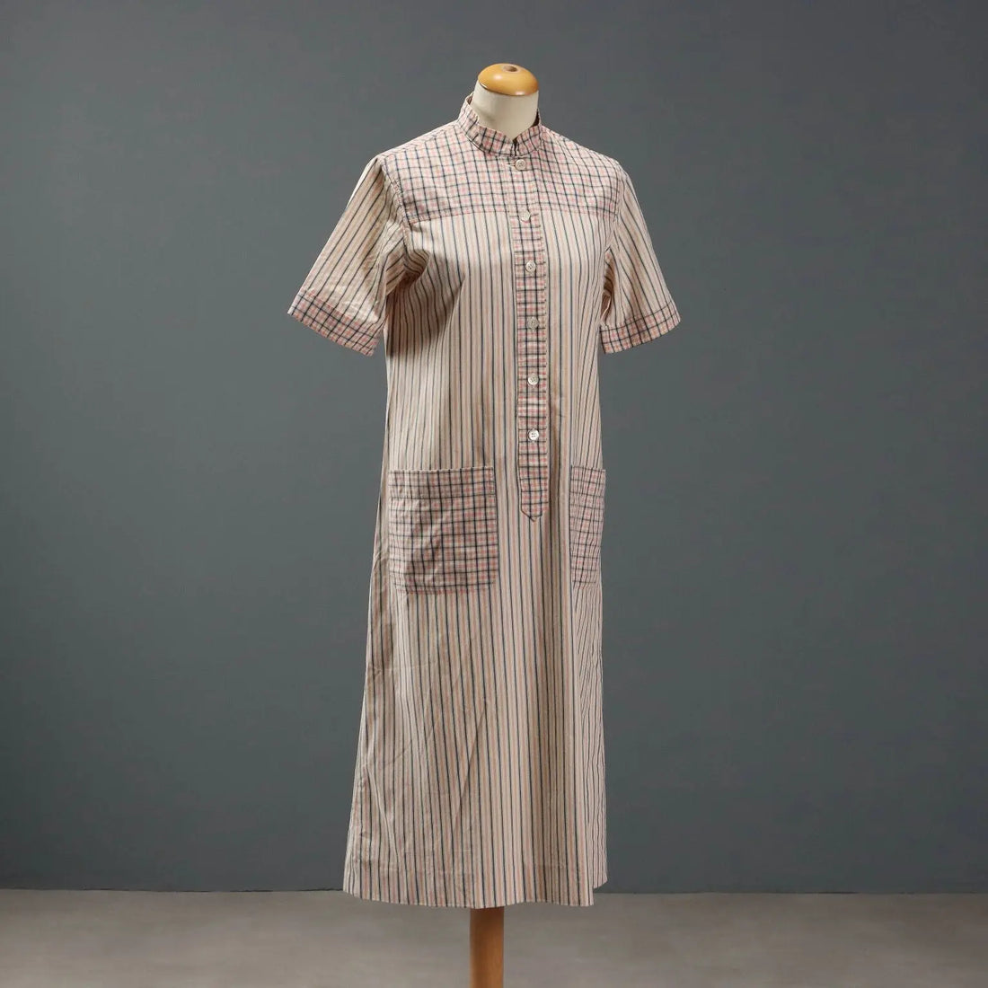 Celine Paris Chemisier Dress Vintage Cotton UK Size 12/14 1970s - UK Size 12/14 | Clothing & House Linens | Vintage