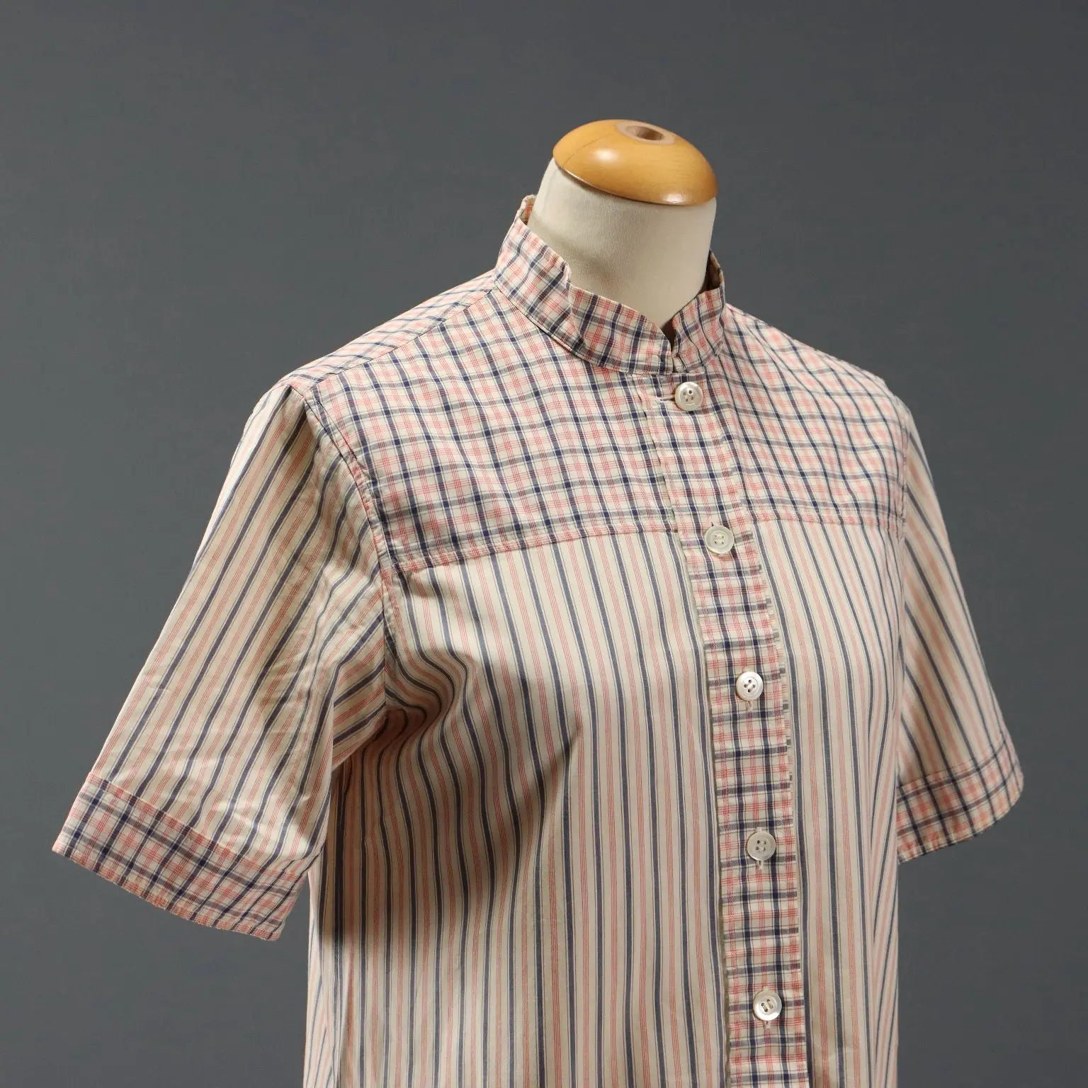 Celine Paris Chemisier Dress Vintage Cotton UK Size 12/14 1970s - UK Size 12/14 | Clothing & House Linens | Vintage