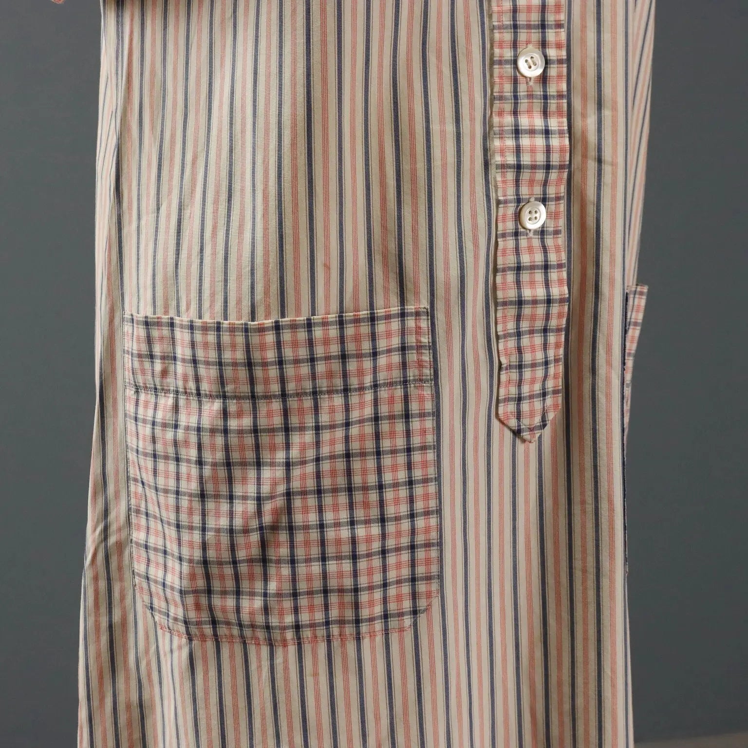 Celine Paris Chemisier Dress Vintage Cotton UK Size 12/14 1970s - UK Size 12/14 | Clothing & House Linens | Vintage