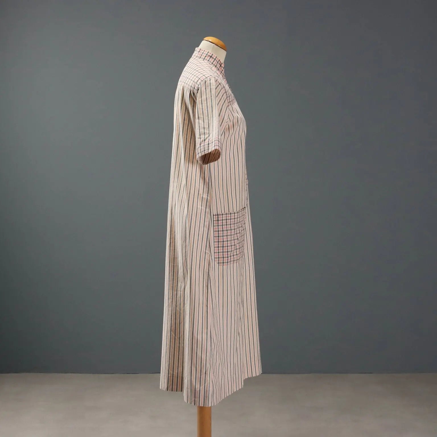 Celine Paris Chemisier Dress Vintage Cotton UK Size 12/14 1970s - UK Size 12/14 | Clothing & House Linens | Vintage