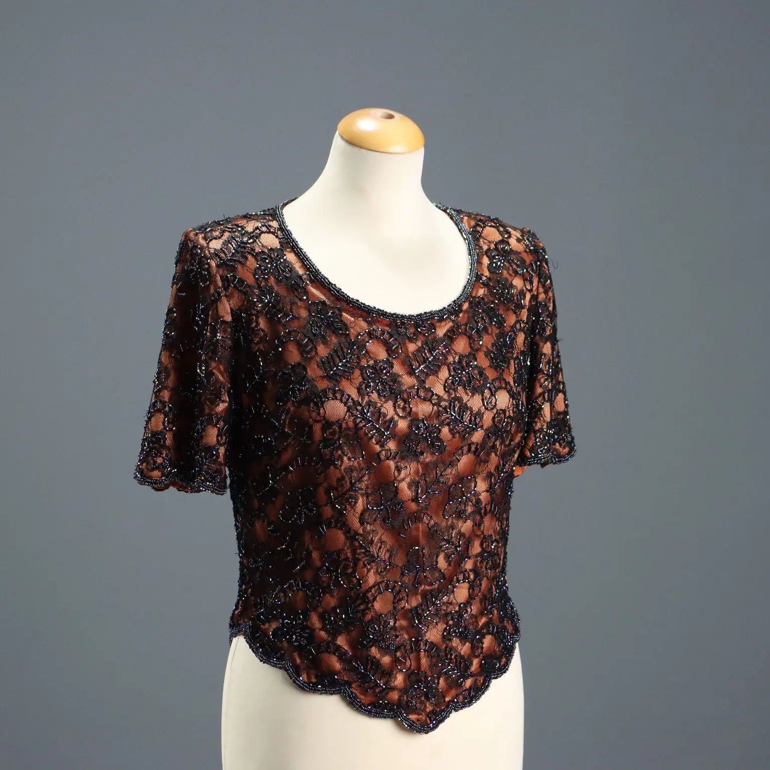 Frank Usher Shirt Vintage Cloth UK Size 12/14 United Kingdom 80s-90s - UK Size 12/14 | Clothing & House Linens | Vintage