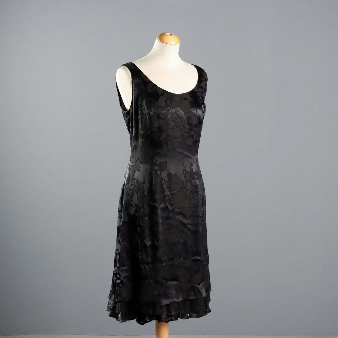 Curiel Vintage Dress with Shrug Satin UK Size 14 Italy 1980s - UK Size 14 | Clothing & House Linens | Vintage