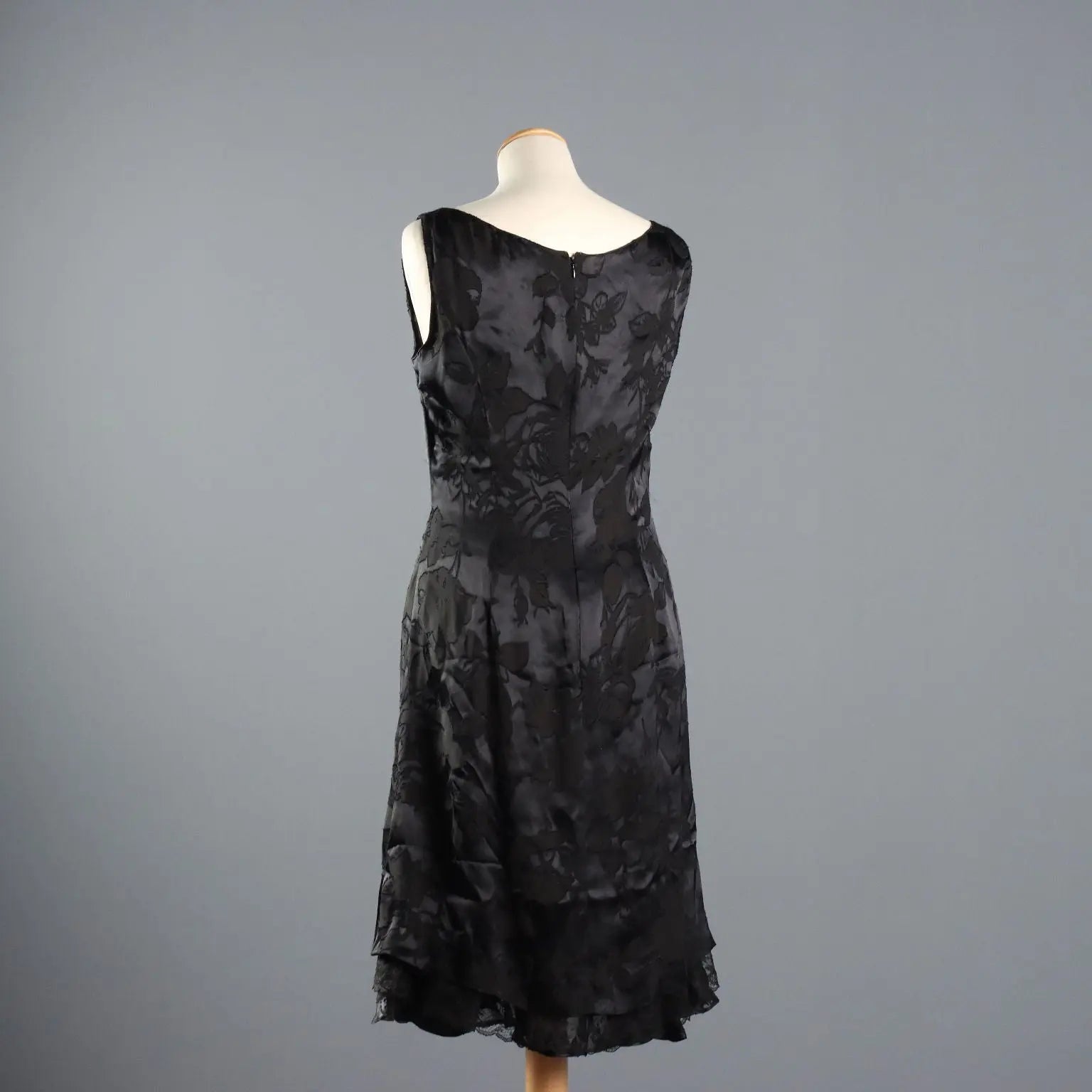 Curiel Vintage Dress with Shrug Satin UK Size 14 Italy 1980s - UK Size 14 | Clothing & House Linens | Vintage