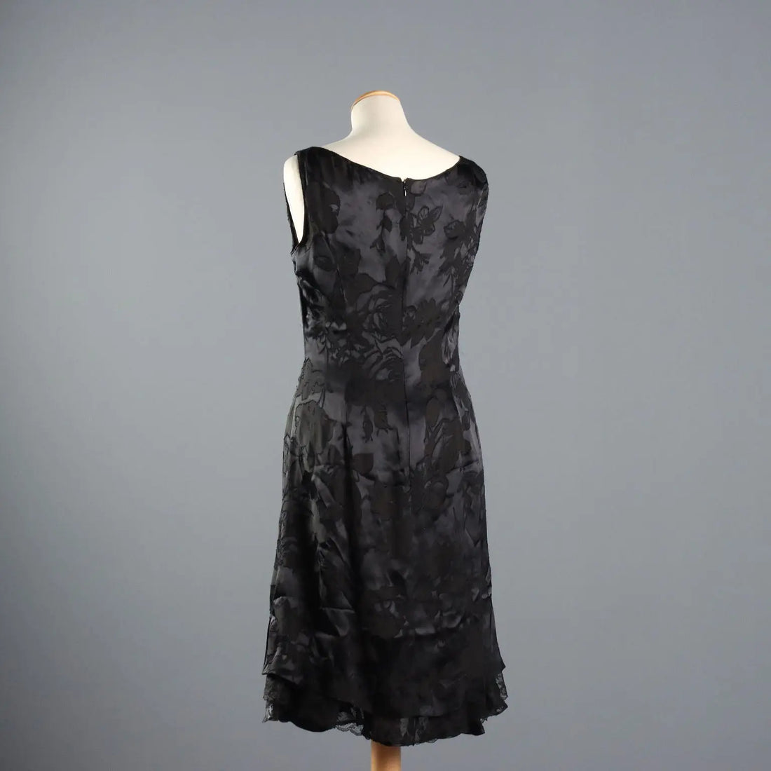 Curiel Vintage Dress with Shrug Satin UK Size 14 Italy 1980s - UK Size 14 | Clothing & House Linens | Vintage