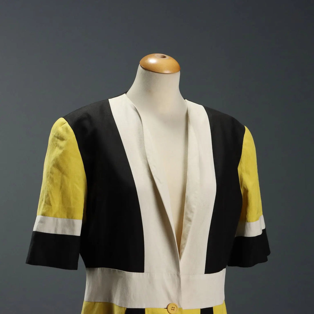 Erreuno Jacket Vintage Silk Linen UK Size 16 Italy 1980s - UK Size 16 | Clothing & House Linens | Vintage