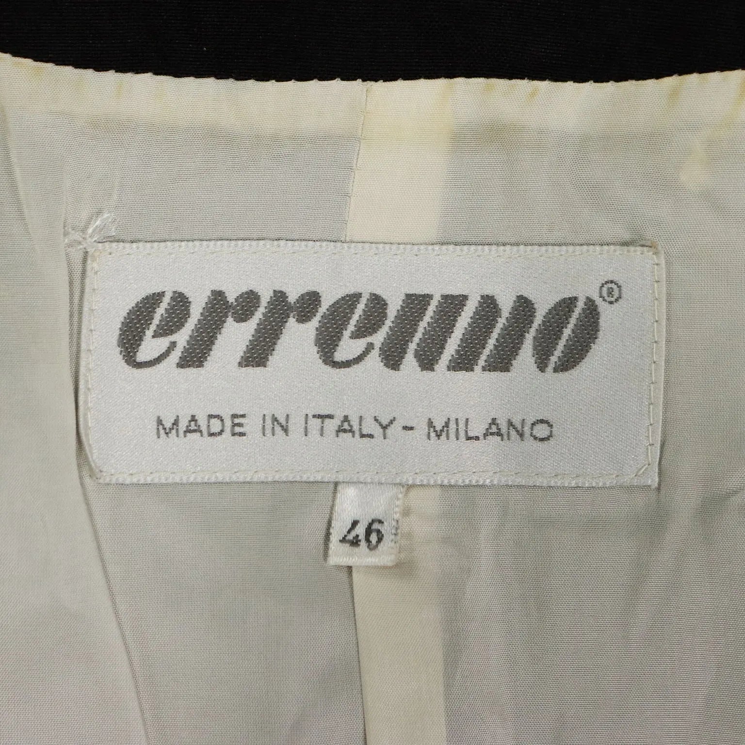 Erreuno Jacket Vintage Silk Linen UK Size 16 Italy 1980s - UK Size 16 | Clothing & House Linens | Vintage