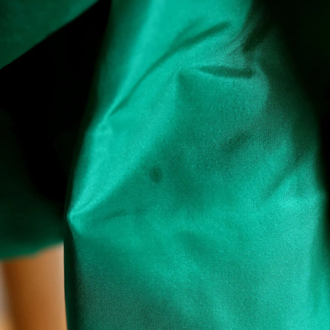 Vintage Green Dress Silk with Bows UK Size 8 Italy 1990s - UK Size 8 | Clothing & House Linens | Vintage