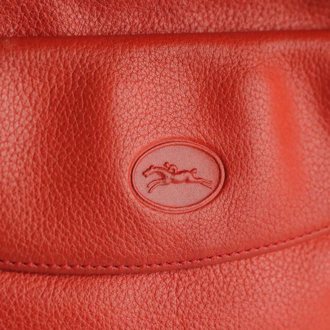 Vintage Longchamp Bag Red Leather France 1970s-1980s | Clothing & House Linens | Vintage