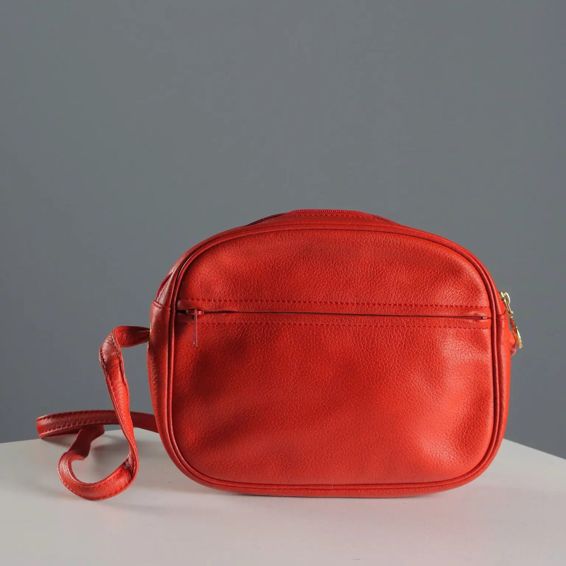 Vintage Longchamp Bag Red Leather France 1970s-1980s | Clothing & House Linens | Vintage
